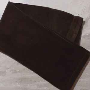 Pants Velour Y2K Chocolate Brown  Straight Leg  by Style & Co.   Medium